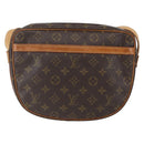 LOUIS VUITTON Monogram Jeune Fille MM Shoulder Bag M51226 LV Auth 153755-2