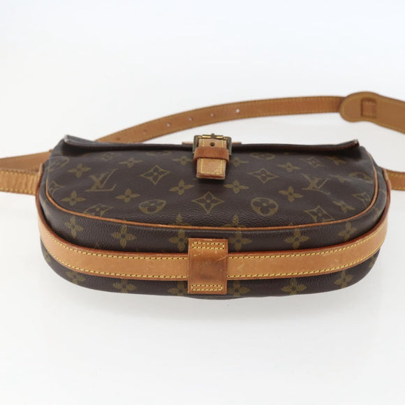 LOUIS VUITTON Monogram Jeune Fille MM Shoulder Bag M51226 LV Auth 153755