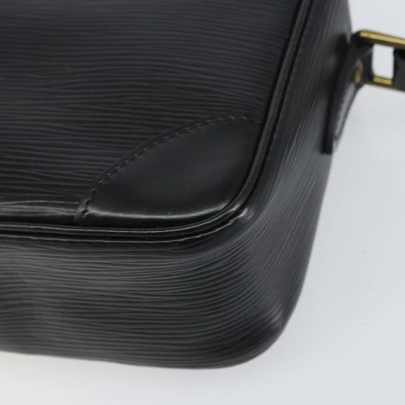 LOUIS VUITTON Epi Trocadero 23 Shoulder Bag Black M52302 LV Auth 153757