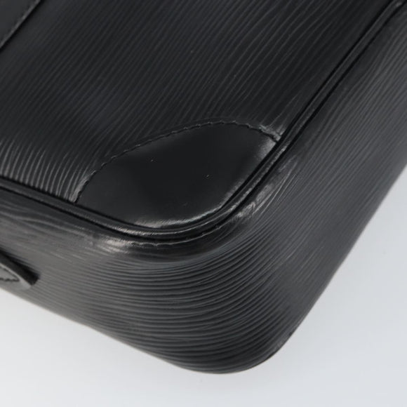 LOUIS VUITTON Epi Trocadero 23 Shoulder Bag Black M52302 LV Auth 153757