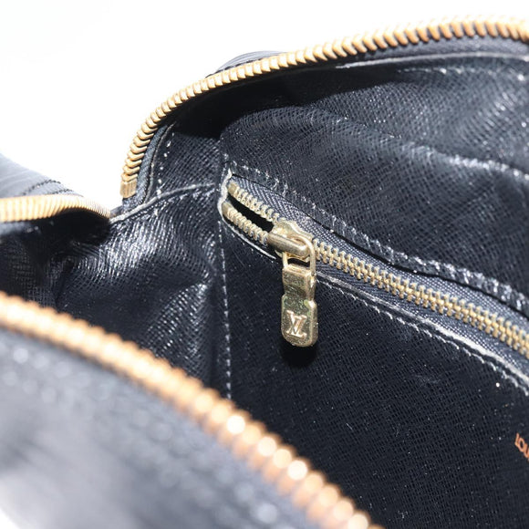 LOUIS VUITTON Epi Trocadero 23 Shoulder Bag Black M52302 LV Auth 153757