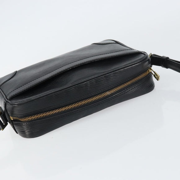 LOUIS VUITTON Epi Trocadero 23 Shoulder Bag Black M52302 LV Auth 153757