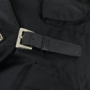 PRADA Backpack Nylon Black Silver Auth 153760-21