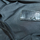 PRADA Backpack Nylon Black Silver Auth 153760-10