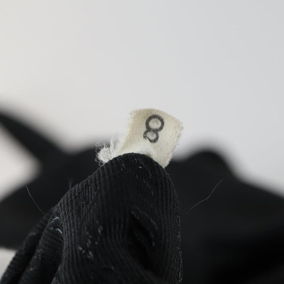 PRADA Backpack Nylon Black Silver Auth 153760