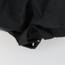 PRADA Backpack Nylon Black Silver Auth 153760-7