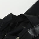 PRADA Backpack Nylon Black Silver Auth 153760-14