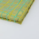 BOTTEGA VENETA Hand Bag Nylon Green Silver Auth 153765-14