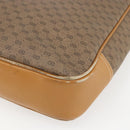 GUCCI Micro GG Supreme Tote Bag PVC Brown Gold 002 39 0149 Auth 153769-12