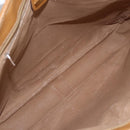 GUCCI Micro GG Supreme Tote Bag PVC Brown Gold 002 39 0149 Auth 153769-17