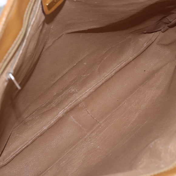 GUCCI Micro GG Supreme Tote Bag PVC Brown Gold 002 39 0149 Auth 153769