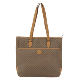 GUCCI Micro GG Supreme Tote Bag PVC Brown Gold 002 39 0149 Auth 153769 - 0