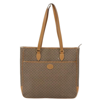 GUCCI Micro GG Supreme Tote Bag PVC Brown Gold 002 39 0149 Auth 153769 - 0