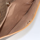 GUCCI Micro GG Supreme Tote Bag PVC Brown Gold 002 39 0149 Auth 153769-21