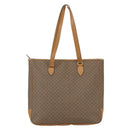 GUCCI Micro GG Supreme Tote Bag PVC Brown Gold 002 39 0149 Auth 153769-3