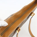 GUCCI Micro GG Supreme Tote Bag PVC Brown Gold 002 39 0149 Auth 153769-6