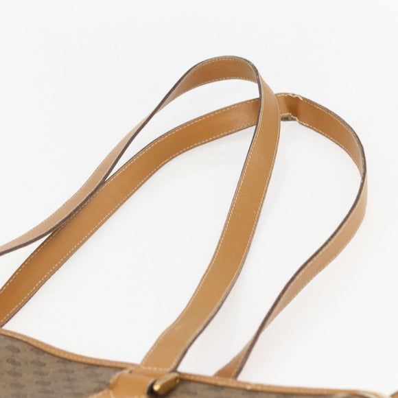 GUCCI Micro GG Supreme Tote Bag PVC Brown Gold 002 39 0149 Auth 153769