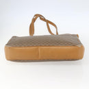 GUCCI Micro GG Supreme Tote Bag PVC Brown Gold 002 39 0149 Auth 153769-9