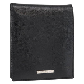 GIVENCHY Wallet Leather Black Auth 153773V