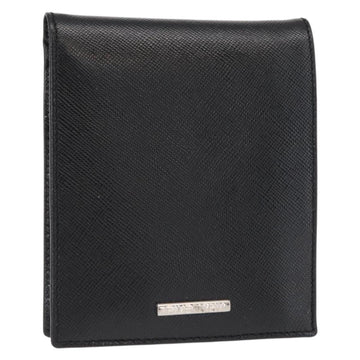 GIVENCHY Wallet Leather Black Auth 153773V
