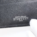 GIVENCHY Wallet Leather Black Auth 153773V-14