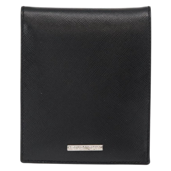GIVENCHY Wallet Leather Black Auth 153773V