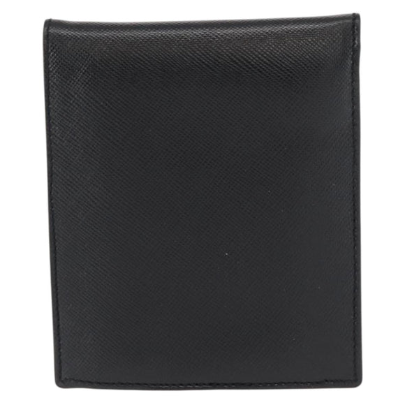 GIVENCHY Wallet Leather Black Auth 153773V