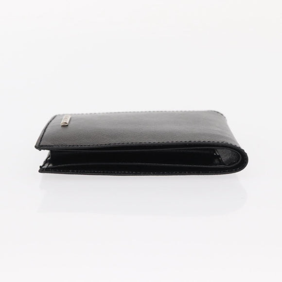 GIVENCHY Wallet Leather Black Auth 153773V