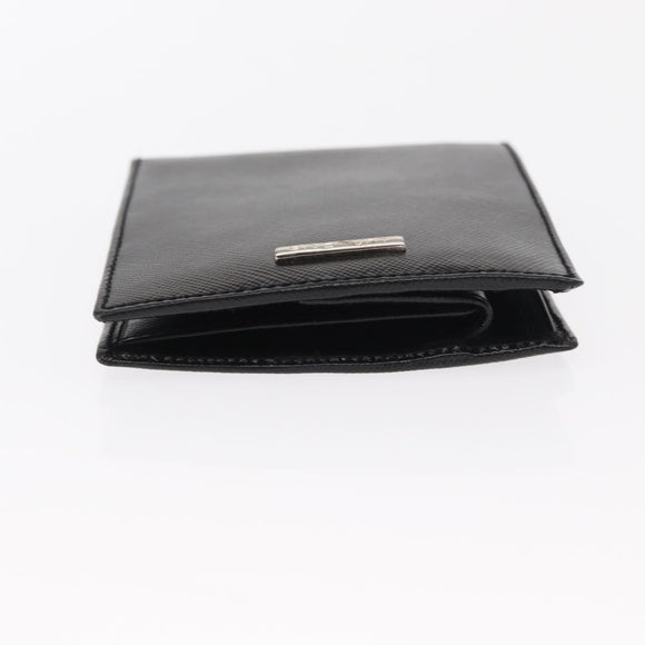 GIVENCHY Wallet Leather Black Auth 153773V