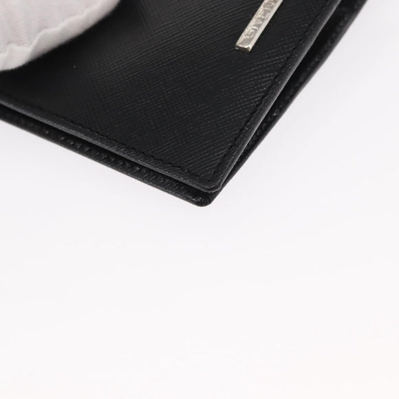 GIVENCHY Wallet Leather Black Auth 153773V