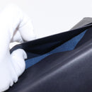 GIVENCHY Long Wallet Leather Black Auth 153774V-16