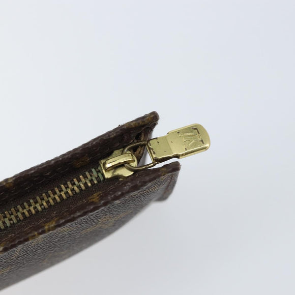 LOUIS VUITTON Monogram Bucket PM Accessory Pouch LV Auth 153775