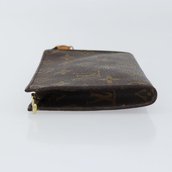 LOUIS VUITTON Monogram Bucket PM Accessory Pouch LV Auth 153775
