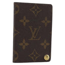 LOUIS VUITTON Monogram Porto Cartes Crdit Pression Card Case M60937 Auth 153776-1