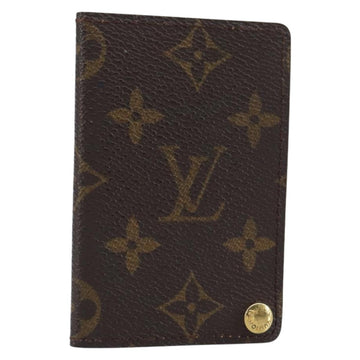LOUIS VUITTON Monogram Porto Cartes Crdit Pression Card Case M60937 Auth 153776