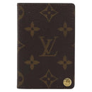 LOUIS VUITTON Monogram Porto Cartes Crdit Pression Card Case M60937 Auth 153776-13