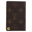 LOUIS VUITTON Monogram Porto Cartes Crdit Pression Card Case M60937 Auth 153776-2