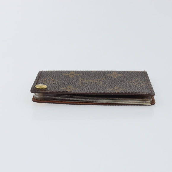 LOUIS VUITTON Monogram Porto Cartes Crdit Pression Card Case M60937 Auth 153776
