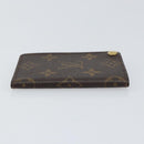 LOUIS VUITTON Monogram Porto Cartes Crdit Pression Card Case M60937 Auth 153776-4