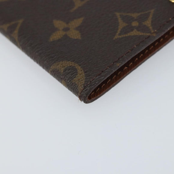 LOUIS VUITTON Monogram Porto Cartes Crdit Pression Card Case M60937 Auth 153776