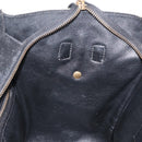 CELINE Hand Bag Canvas Beige Gold Auth 153778-20