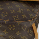 LOUIS VUITTON Monogram Saumur 35 Shoulder Bag M42254 LV Auth 153781-14