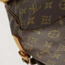 LOUIS VUITTON Monogram Saumur 35 Shoulder Bag M42254 LV Auth 153781-15