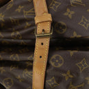 LOUIS VUITTON Monogram Saumur 35 Shoulder Bag M42254 LV Auth 153781-18
