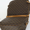 LOUIS VUITTON Monogram Saumur 35 Shoulder Bag M42254 LV Auth 153781-19