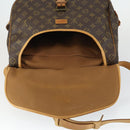LOUIS VUITTON Monogram Saumur 35 Shoulder Bag M42254 LV Auth 153781-21