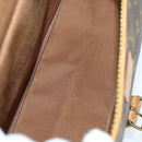 LOUIS VUITTON Monogram Saumur 35 Shoulder Bag M42254 LV Auth 153781-11
