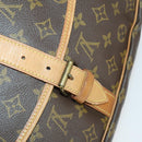 LOUIS VUITTON Monogram Saumur 35 Shoulder Bag M42254 LV Auth 153781-24