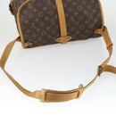 LOUIS VUITTON Monogram Saumur 35 Shoulder Bag M42254 LV Auth 153781-7