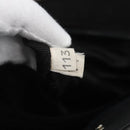 PRADA Hand Bag Nylon Black Silver Auth 153784-11